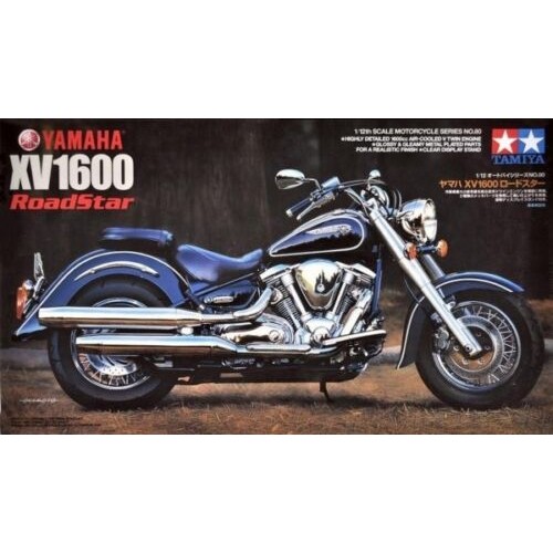 1/12 Tamiya Motorcycle Yamaha XV1600 A Road/Wild Star 14080
